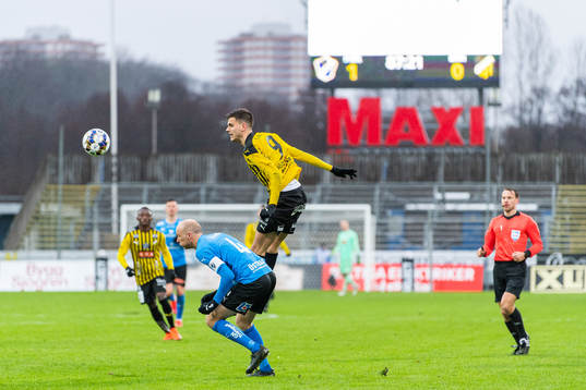 Halmstads Andreas Johansson och Häckens Alexander