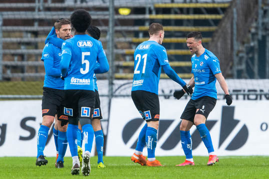 Halmstads Mikael Boman, Andreas Bengtsson och Markus