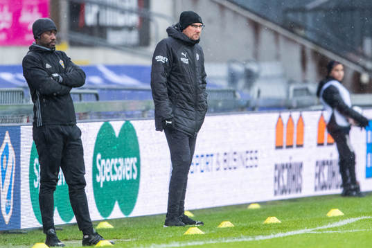 Halmstads tränare Magnus Haglund
