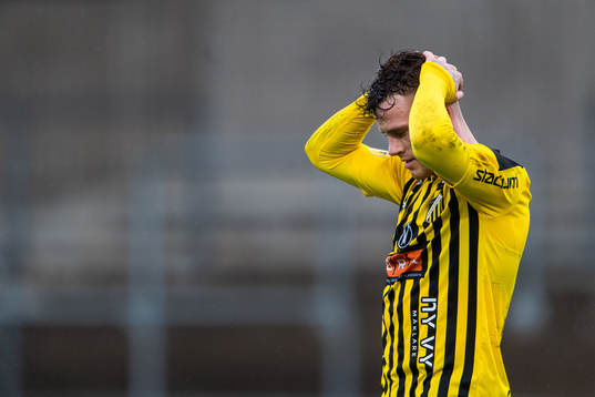 Häckens Tobias Heintz deppar