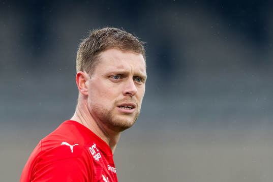 Halmstads målvakt Malkolm Nilsson Säfqvist