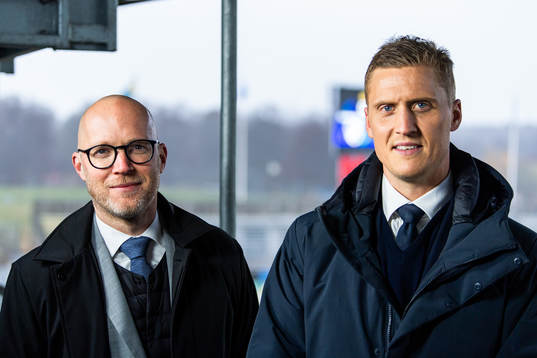 Discovery+ kommentator Petter Barrling och expert Pär