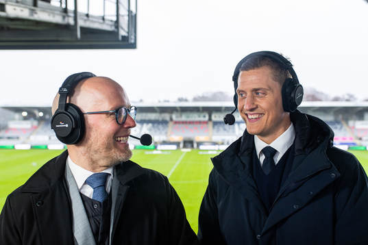 Discovery+ kommentator Petter Barrling och expert Pär