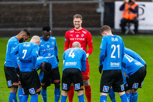 Halmstads spelare samlas