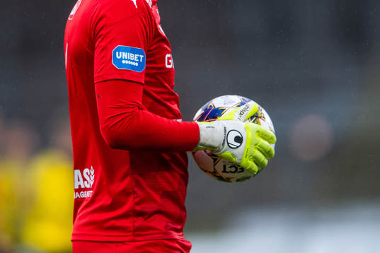 Halmstads målvakt Malkolm Nilsson Säfqvist