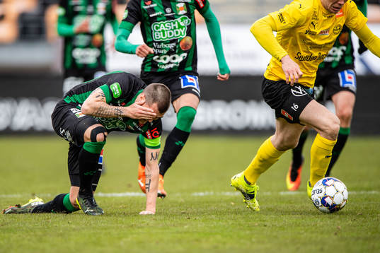 Varbergs Albert Ejupi har ont