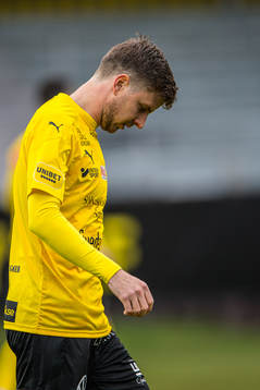 Mjällbys Joel Nilsson  deppar