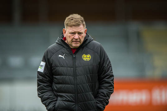 Mjällbys assisterande tränare Alf Westerberg