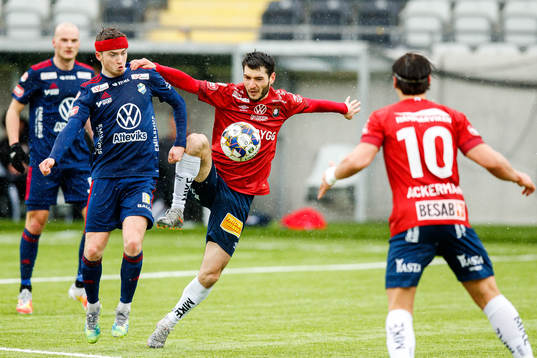 Östers Carl Johansson och Örgrytes Anel Rashkaj