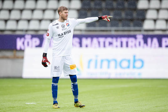 Örgrytes målvakt Fredrik Andersson