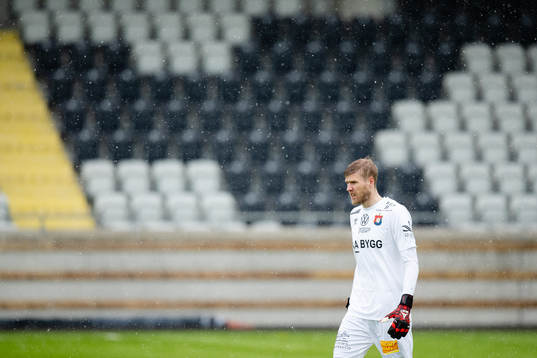 Örgrytes målvakt Fredrik Andersson