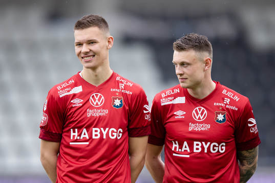 Örgrytes Arvid Brorsson och Marcus Haglind Sangré på
