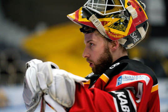 Luleås målvakt Joel Lassinantti