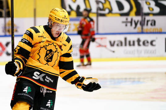 Skellefteås Niclas Burström jublar