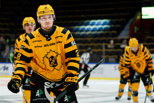 Skellefteås Jesper Frödén jublar