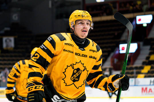 Skellefteås Jonathan Johnsson jublar
