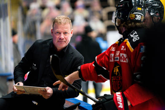 Luleås assisterande tränare Henrik Stridh