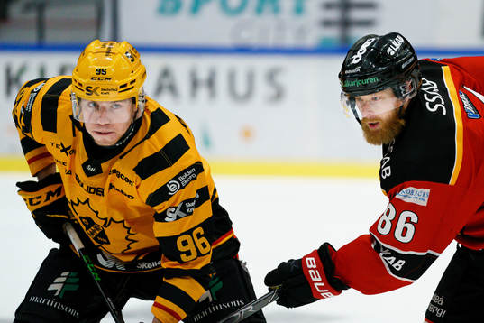 Skellefteås Rickard Hugg och Luleås Linus Klasen