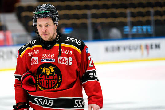 Luleås Erik Gustafsson deppar