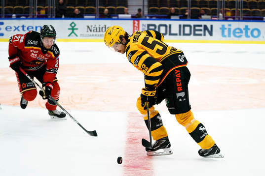 Skellefteås Arvid Lundberg och Luleås Juhani Tyrväinen