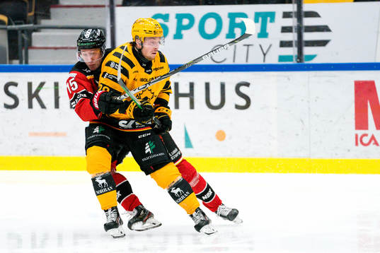 Skellefteås Jesper Frödén och Luleås Carl Mattsson