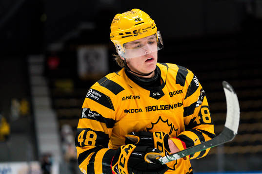 Skellefteås Jonatan Berggren deppar
