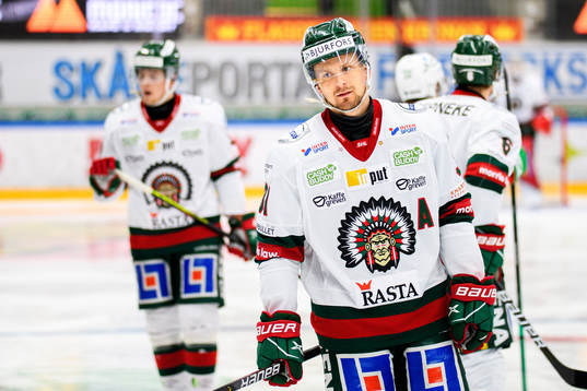 Frölundas Nicklas Lasu deppar