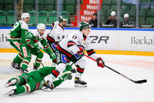 Frölundas Robin Alvarez gör 1-1