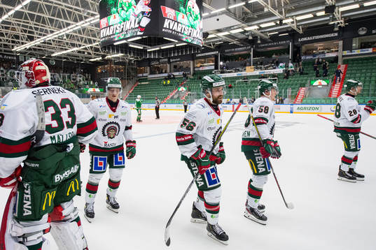 Frölundas Robin Alvarez, Jonathan Sigalet och Jesper