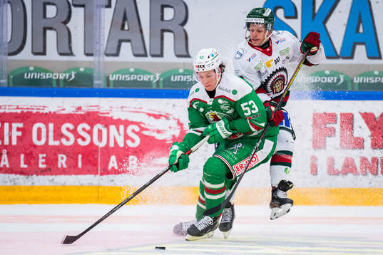 Rögles Moritz Seider och Frölundas Max Friberg