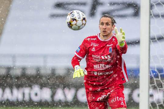 Sirius målvakt David Mitov Nilsson