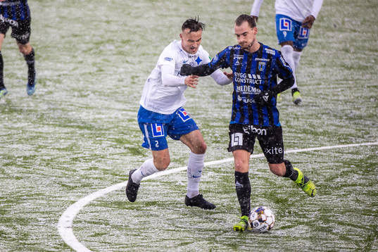 IFK Norrköpings Henrik Castegren och Sirius Adam Hellborg