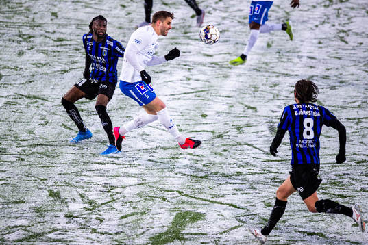 Sirius Joseph Colley och IFK Norrköpings Christoffer Nyman