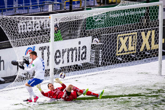 IFK Norrköpings Christoffer Nyman gör mål som sedan