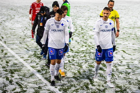 IFK Norrköpings Henrik Castegren och Linus Wahlqvist deppar