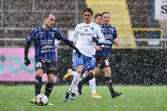 Sirius Adam Hellborg och IFK Norrköpings Jonathan Levi