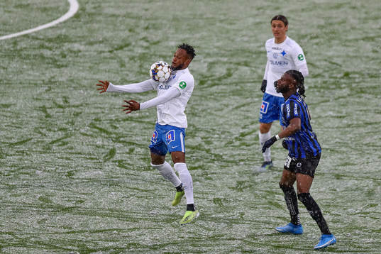 IFK Norrköpings Samuel Adegbenro, Jonathan Levi och Sirius
