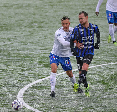 IFK Norrköpings Henrik Castegren och Sirius Adam Hellborg