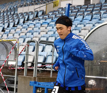 Sirius Yukiya Sugitaunder fotbollsmatchen i Allsvenskan