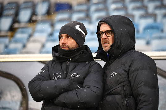 IFK Norrköpings assisterande tränare Mathias Florén och