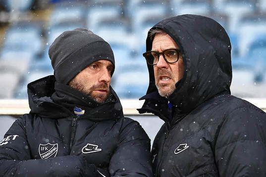 IFK Norrköpings assisterande tränare Mathias Florén och