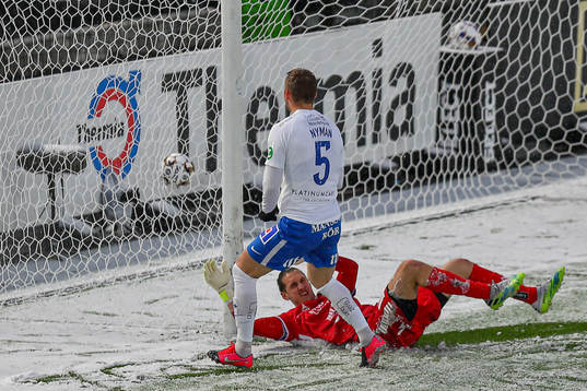 Bortdömt mål p.g.a. offside av IFK Norrköpings