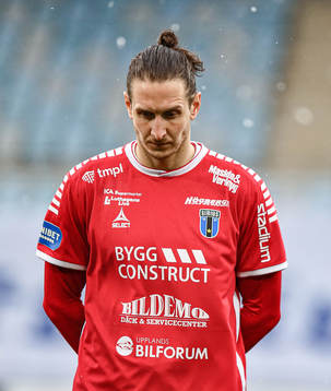 Sirius målvakt David Mitov Nilsson