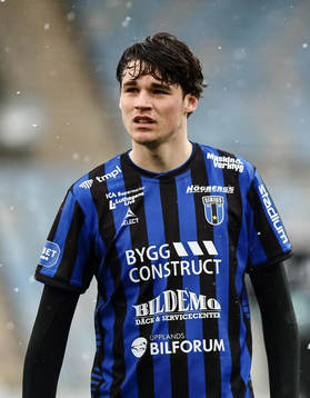 Sirius Jamie Rocheunder fotbollsmatchen i Allsvenskan