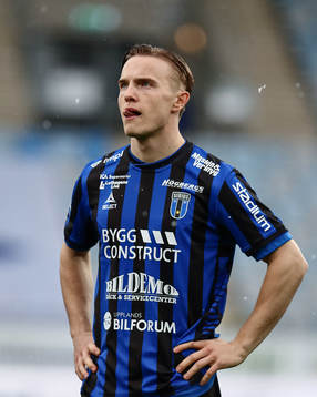 Sirius Jacob Ortmarkunder fotbollsmatchen i Allsvenskan
