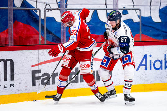 Timrås Albin Lundin och Västerviks Alfred Barklund