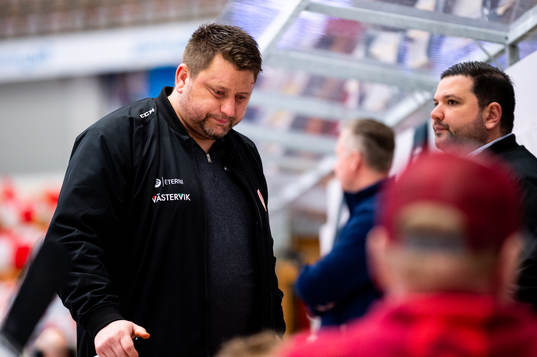 Västerviks tränare Mattias Karlin