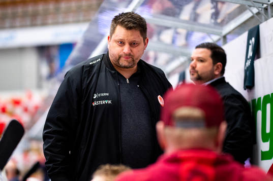 Västerviks tränare Mattias Karlin