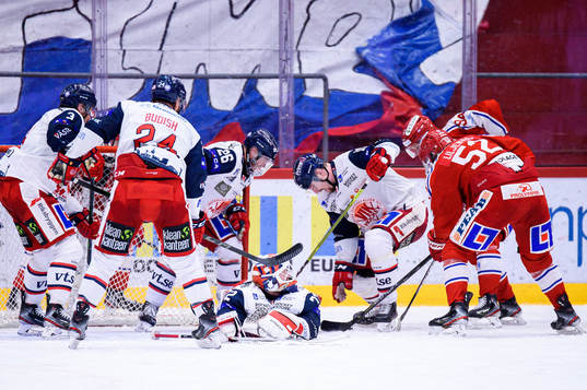 Västerviks målvakt Daniel Marmenlind