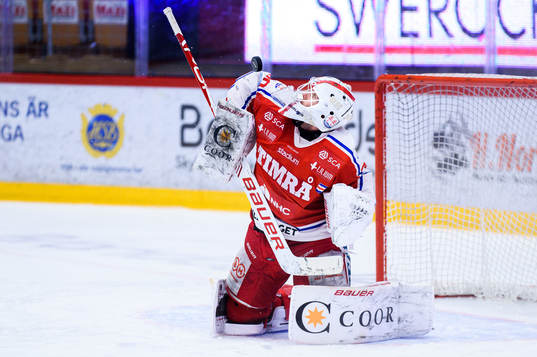 Timrås målvakt Jacob Johansson